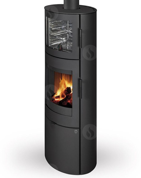 Le LUGO N FOUR est un poêle à bois à haut rendement de combustion équipé d'un four de cuisson, il vous permettra de réaliser tout types de préparations et de cuissons de manière économique et écologique.

Il dispose d'une prise d'air extérieure pour s'adapter parfaitement dans les maisons 