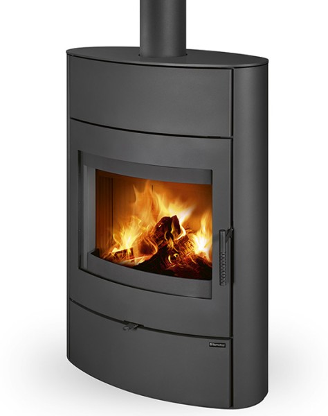 Le BURGOS est un poêle à bois moderne doté d'un large foyer acceptant les bûches de plus de 50 cm.

Equipé d'une porte à 3 points de fermeture, d'une poignée ventilée, d'une prise d'aire extérieur assurant l'étanchéité ainsi que d'un vaste bûcher en partie basse, le BURGOS saura vous séduire par son design épuré et son grand volume intérieur foyer.

Le BURGOS est disponible en finition tout acier noir, avec en option un habillage en pierre serpentine ou en céramique dans 16 coloris.